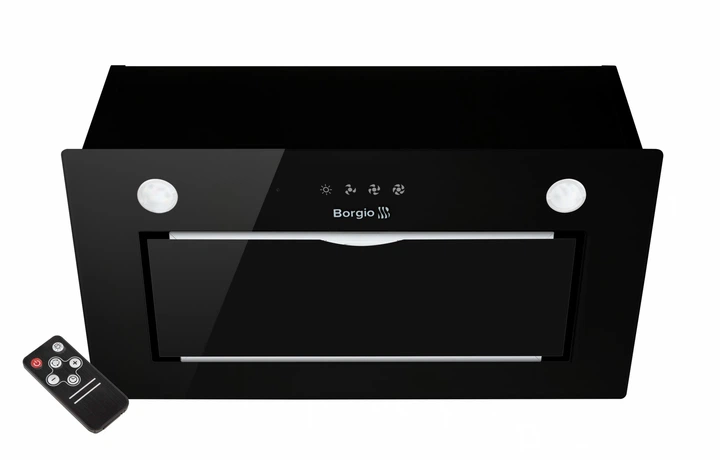 Витяжка кухонна BORGIO BBG (TR) 5850 BLACK GLASS